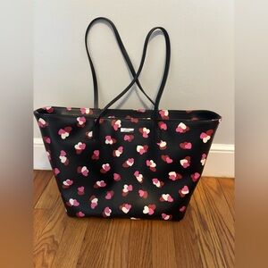 Kate Spade Margareta Shore Street Flutter Hearts tote bag purse